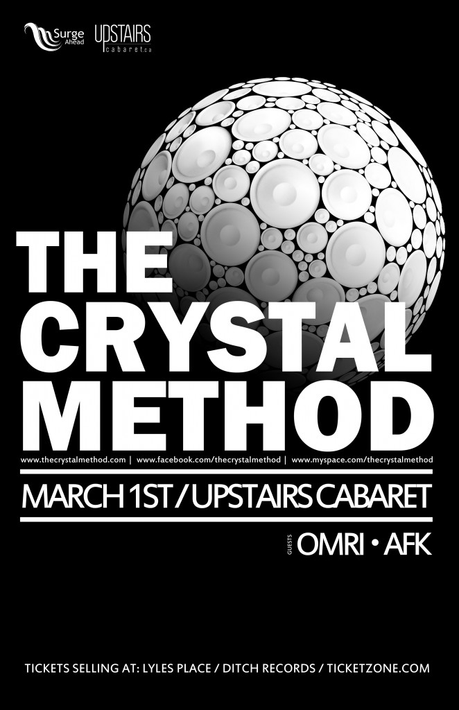The Crystal Method, March 1st