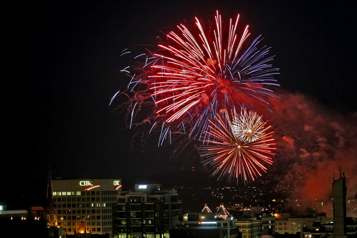 Canada Day fireworks