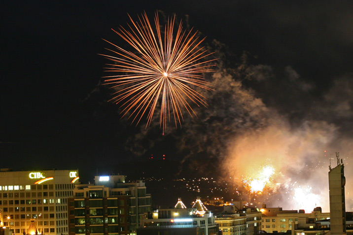 Canada Day fireworks