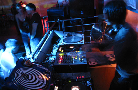 james holden at sonar, vancouver. photo by davin greenwell