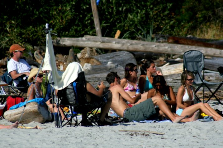 hornby island, labour day, 2006