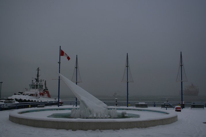 victoria and vancouver snow