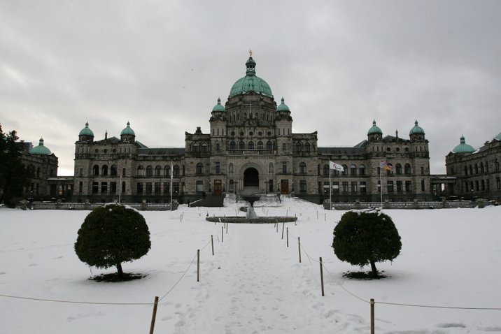 victoria and vancouver snow